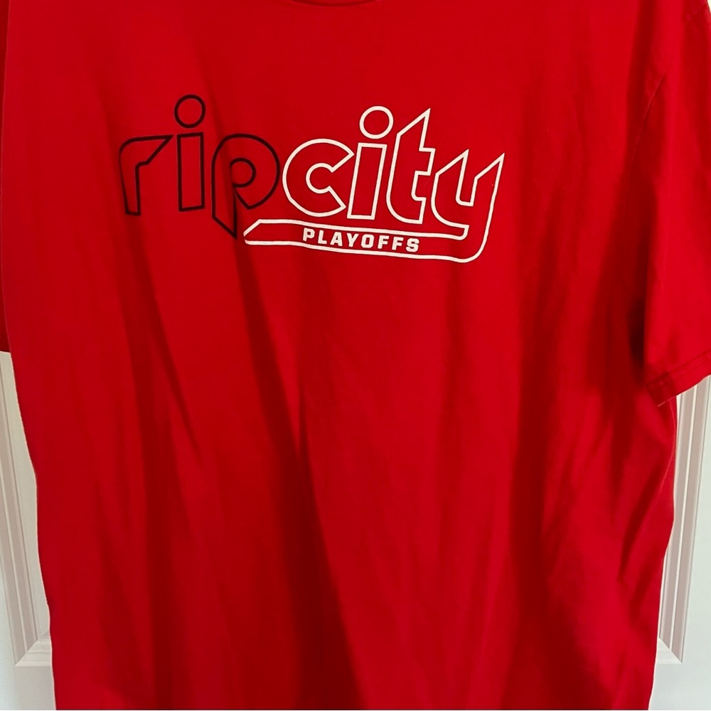 Portland Trailblazers SGA playoffs shirt